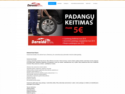 daraida.lt snapshot
