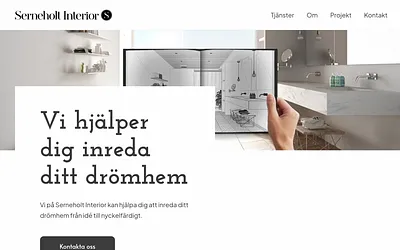 serneholtinterior.com snapshot