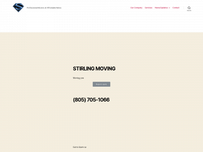 stirlingmoving.com snapshot