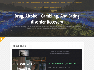 drugandalcoholrecoveryforyou.com snapshot