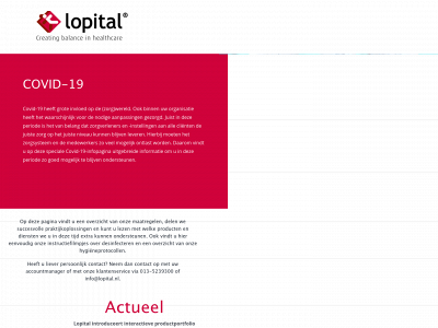 lopital-covid19.nl snapshot