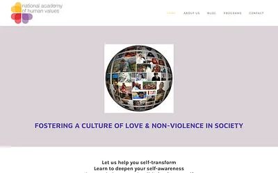 www.humanvaluesacademy.org snapshot