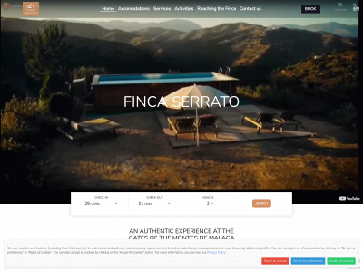 fincaserrato.com snapshot
