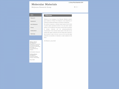 molecularmaterials.se snapshot