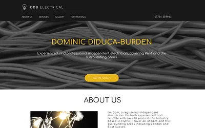 ddb-electrical.co.uk snapshot
