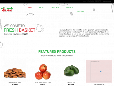 freshbasket.com.pk snapshot