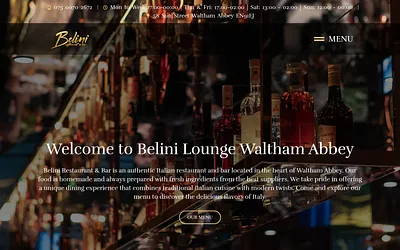 belinilounge.co.uk snapshot