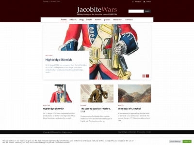 jacobitewars.com snapshot