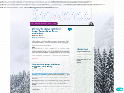 snowschool.lt snapshot
