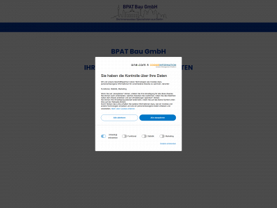 bpatbau.de snapshot