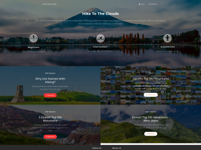 hiketotheclouds.com snapshot