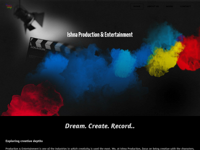 www.ishnaproduction.com snapshot