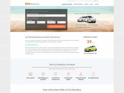 olamauritius.com snapshot