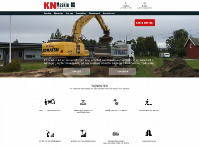 knmaskin.no snapshot