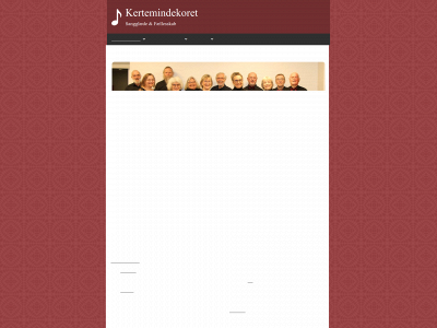 kertemindekoret.dk snapshot