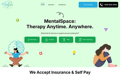 www.mentalspacetherapy.com snapshot