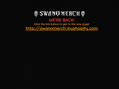 swanomerch.com snapshot