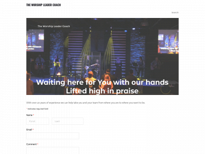 theworshipleadercoach.weebly.com snapshot