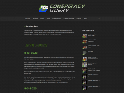 conspiracyquery.net snapshot