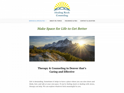 healingrockcounseling.com snapshot