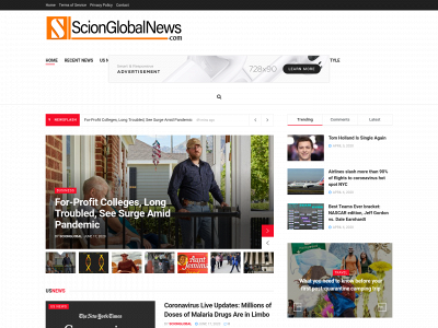 scionglobalnews.com snapshot