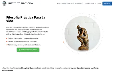 institutonaosofia.com snapshot