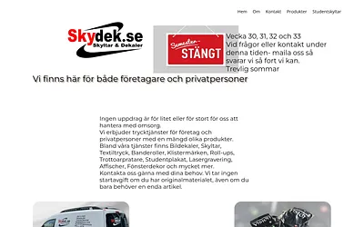 skydek.se snapshot