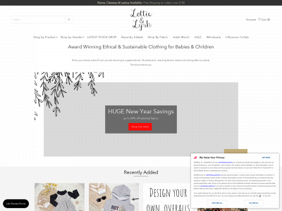 www.lottieandlysh.co.uk snapshot