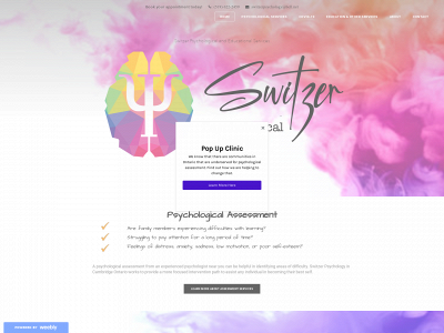 www.switzerpsychology.ca snapshot