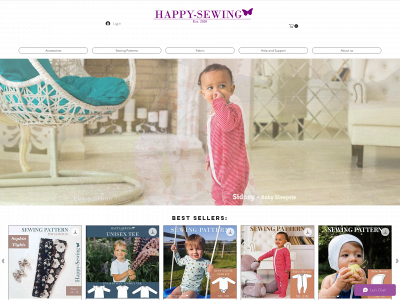 happy-sewing.com snapshot