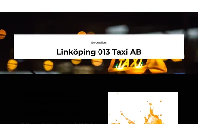www.013taxi.se snapshot