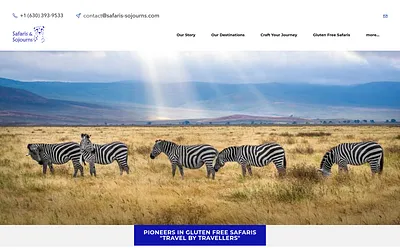 www.safaris-sojourns.com snapshot