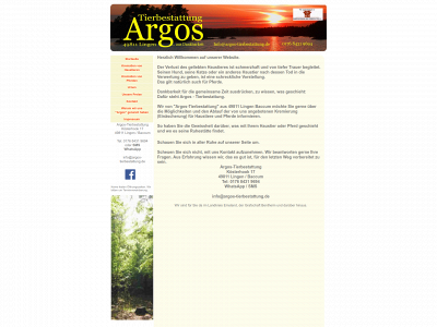 argos-tierbestattung.de snapshot