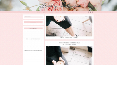 livelyinlace.com snapshot