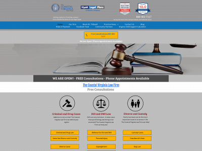 coastalvirginialaw.com snapshot