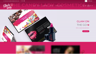 thecandyladycosmetics.com snapshot