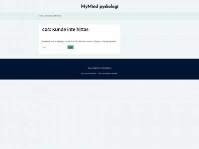 mymindpsykologi.se snapshot