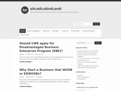 supplierdiversityqmr.com snapshot