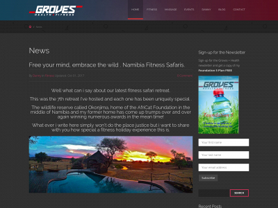 dannygroves.com snapshot