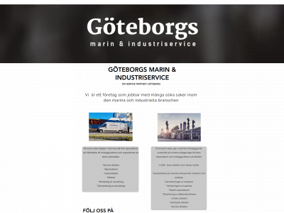 goteborgsmarinindustri.com snapshot