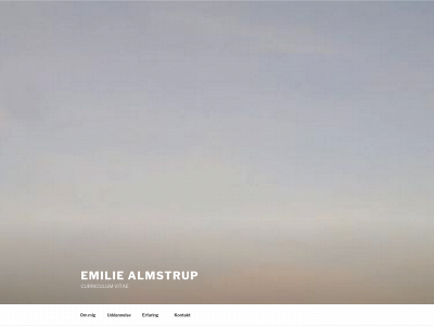 emiliealmstrup.dk snapshot