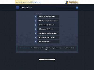 findtasker.ca snapshot