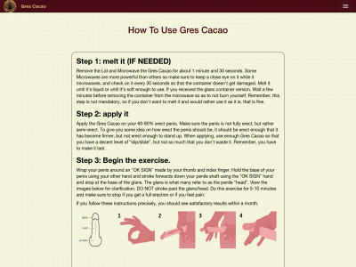 grescacaoinstructions.com snapshot