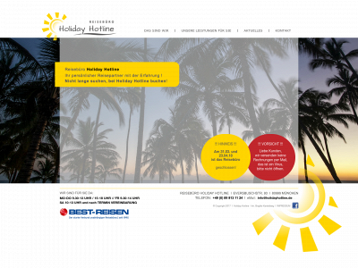 holidayhotline.de snapshot