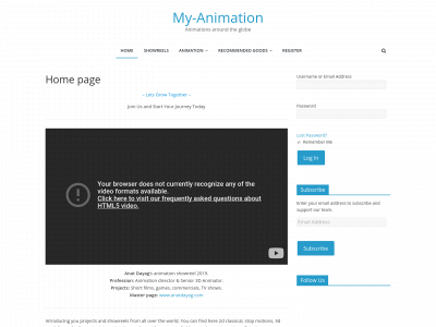 my-animation.net snapshot