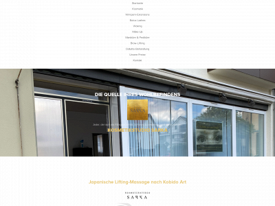 kosmetikstudio-sarka.de snapshot