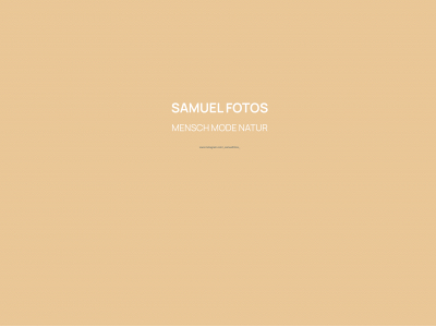 samuelfotos.de snapshot