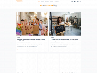 dondominio.blog snapshot