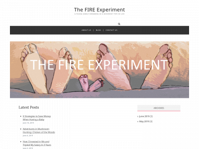 thefireexperiment.com snapshot