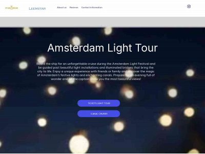 amsterdamlighttour.com snapshot